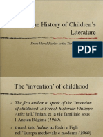 The History of Children's Literature