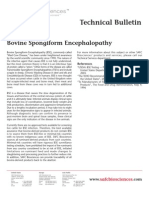 SAFC Biosciences - Technical Bulletin - Bovine Spongiform Encephalopathy