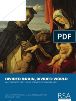 RSA Divided Brain Divided World