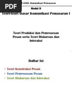 Download Modul 22 Teori Konstruksi Dan Pemrosesan Pesan Serta Teori Diskursus Dan Interaksi by api-204587003 SN128197666 doc pdf