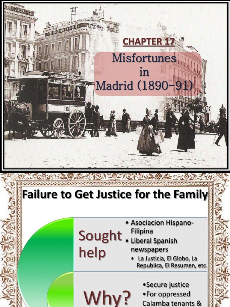 Chapter 17 misfortunes in madrid quizlet image