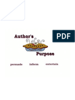 Authors Purpose