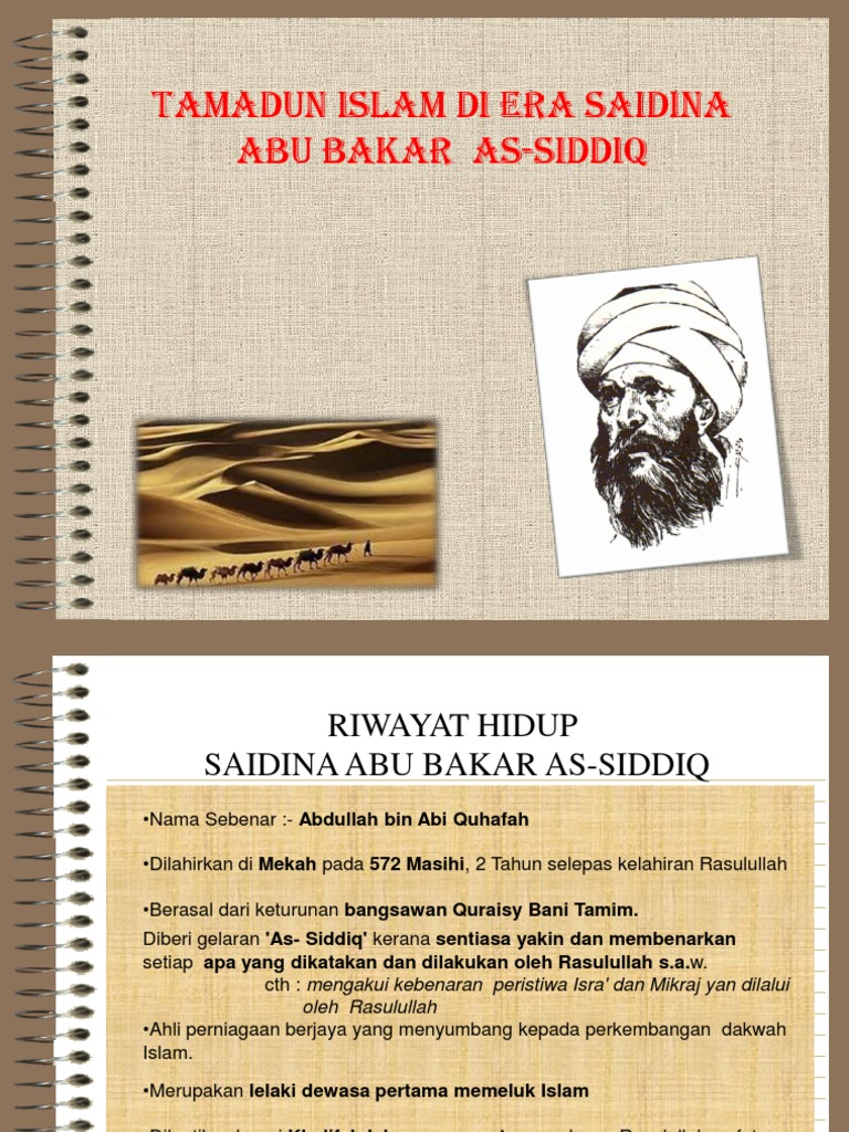 Nama Penuh Abu Bakar As Siddiq