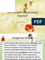 MEMAINKAN DRAMA SECARA EKSPRES