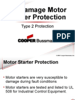 No Damage Motor Starter Protection