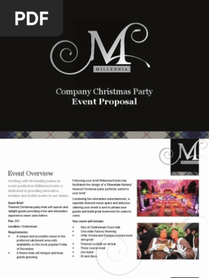 Christmas Party Proposal