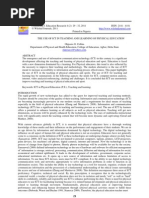 Download The Use of Ict in Teaching and Learning of Physical Education by Francis Abulude SN128206714 doc pdf