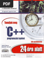 Tanuljuk Meg A C++ Programozási Nyelvet 24 Óra Alatt