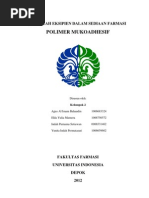 Download Makalah Polimer Mukoadhesif Eksipien Sediaan Farmasi by Agus Al Imam SN128211379 doc pdf