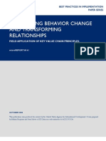 ML6418 Mr 141 Facilitating Behavior Change and Transforming Relationships