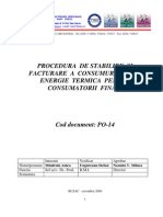 Procedura Stabilire Consumuri Si Facturare Buzau