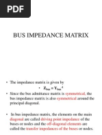 Bus Impedance Matrix