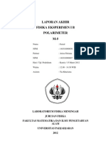 Laporan Akhir Polarimeter - 1