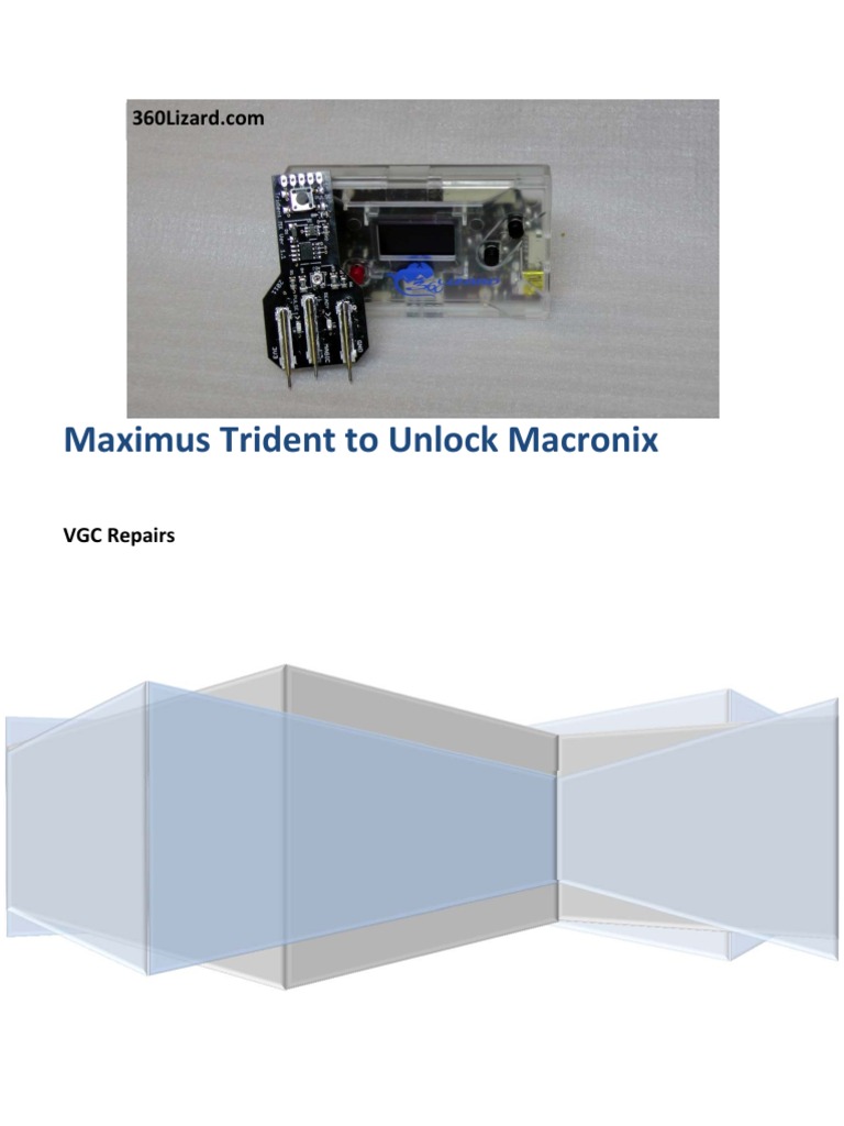 Unlock Macronix Chipset Guide | PDF | Usb | Windows Vista
