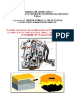 70% de La Energia Combustible Diesel Se Pierde Por Friccion