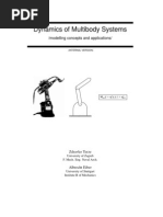 Download Dynamics of multibody systems by xxzoltanxx SN128224916 doc pdf