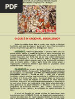 O QUE É O NACIONAL SOCIALISMO