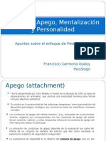 Estilos de Apego, Mentalizacion y Personalidad PDF