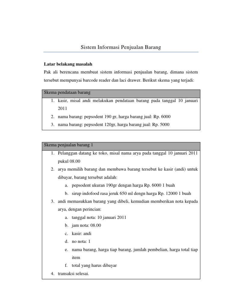 Contoh Erd Dfd Normalisasi - Simak Gambar Berikut