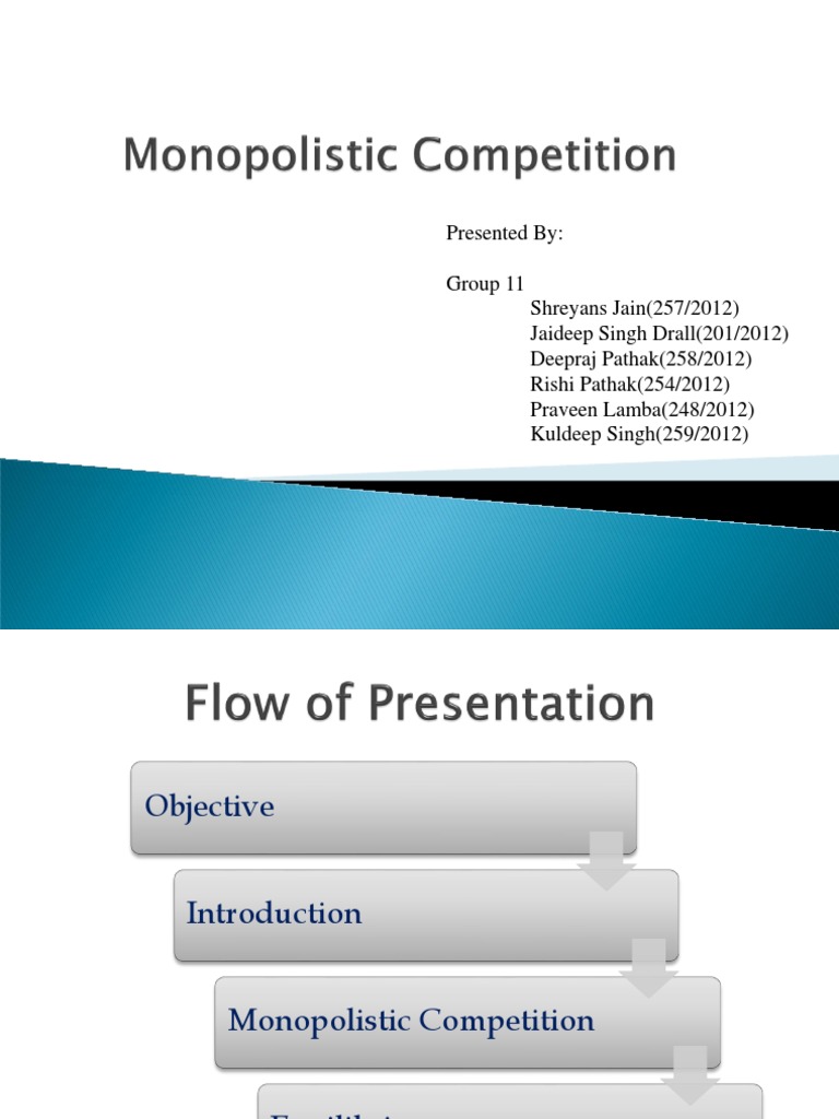 Monopolistic Competition In Child Care