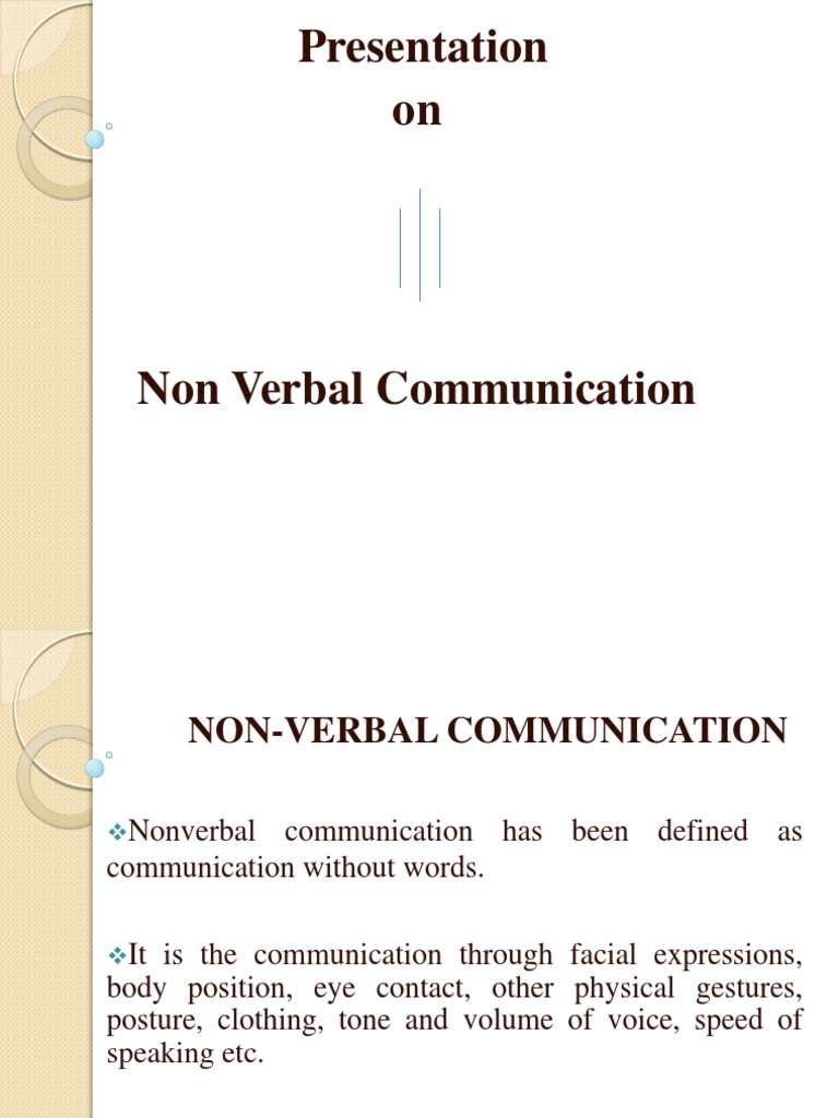 Understanding Non-Verbal Communication: A Comprehensive Look at Body ...