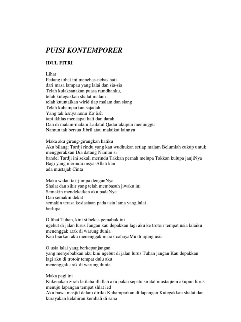 Puisi Pramuka Penggalang Masnurul