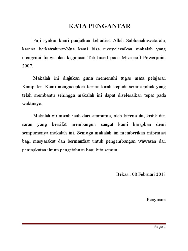 Contoh Makalah Di Power Point