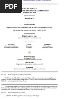 DAKTRONICS INC /SD/ 8-K (Events or Changes Between Quarterly Reports) 2009-02-24