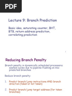 Dynamic Branch Prediction