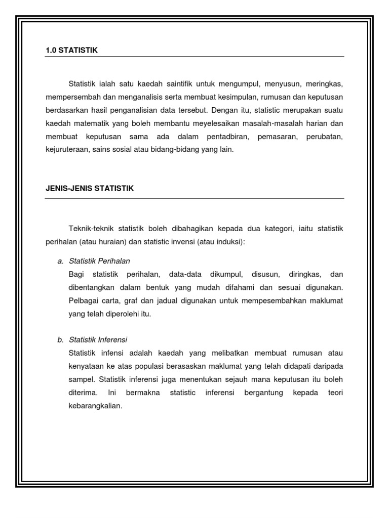 Kecenderungan Memusat Matematik Pdf