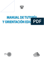 MANUAL DE TUTORÁ Y IRIENTACIÓN EDUCATIVA