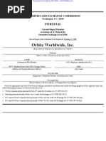 Download Orbitz Worldwide Inc 8-K Events or Changes Between Quarterly Reports 2009-02-24 by httpsecwatchcom SN12824311 doc pdf