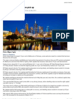 Melbourne Property Prices Pick Up