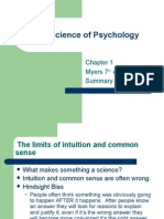 1 the Science of Psychology Chpt 1