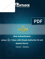 Web Authentication Using Esign Token With Simple Authority CA and Apache Server Tutorial Windows PDF