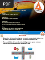 Rc 07 a Camada de Rede - Roteamento