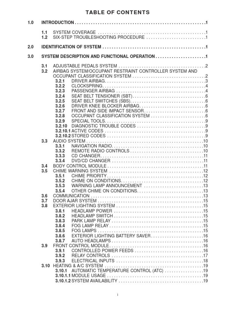 Comprehensive Vehicle System Overview | PDF | Power Supply | Vehicle ...
