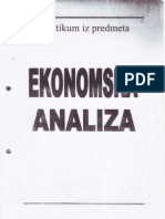 Ekonomska Analiza Praktikum