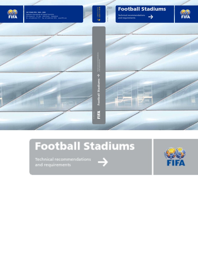 FIFA Footbal Stadiums Technical Recommendations and Requirements PDF Stadium Fifa