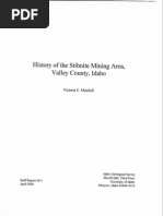 Download History of the Stibnite Mining Area Valley County Idaho by Russell Hartill SN12828207 doc pdf
