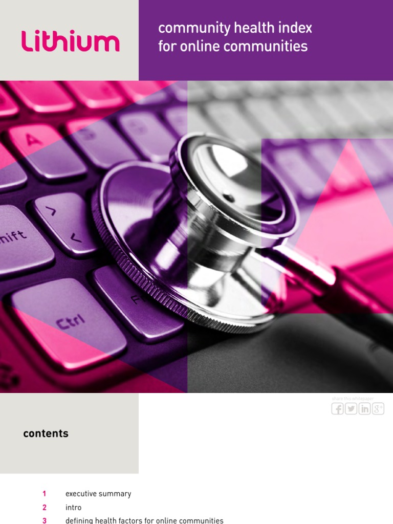 Community Health Index For Online Communities | PDF | Moving Average ...
