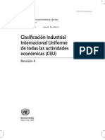 Clasificacioninternacional Actividades Economicasrn In