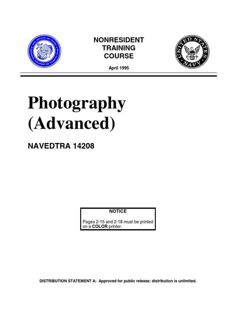 Training Course - Photography (Advanced) | PDF