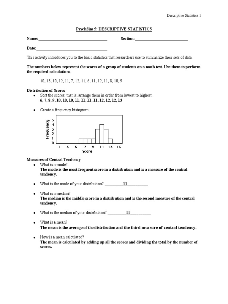 Descriptive Statistics and Correlation Analysis | PDF | Correlation And ...