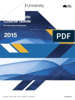 Monash University Postgraduate Course Guide 2015 For International Students