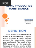 Download Total Productive Maintenance_pnkj by pankajluvsu SN12830469 doc pdf