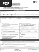 Transaction Dispute Form July2012