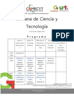 Programa Semana CyT