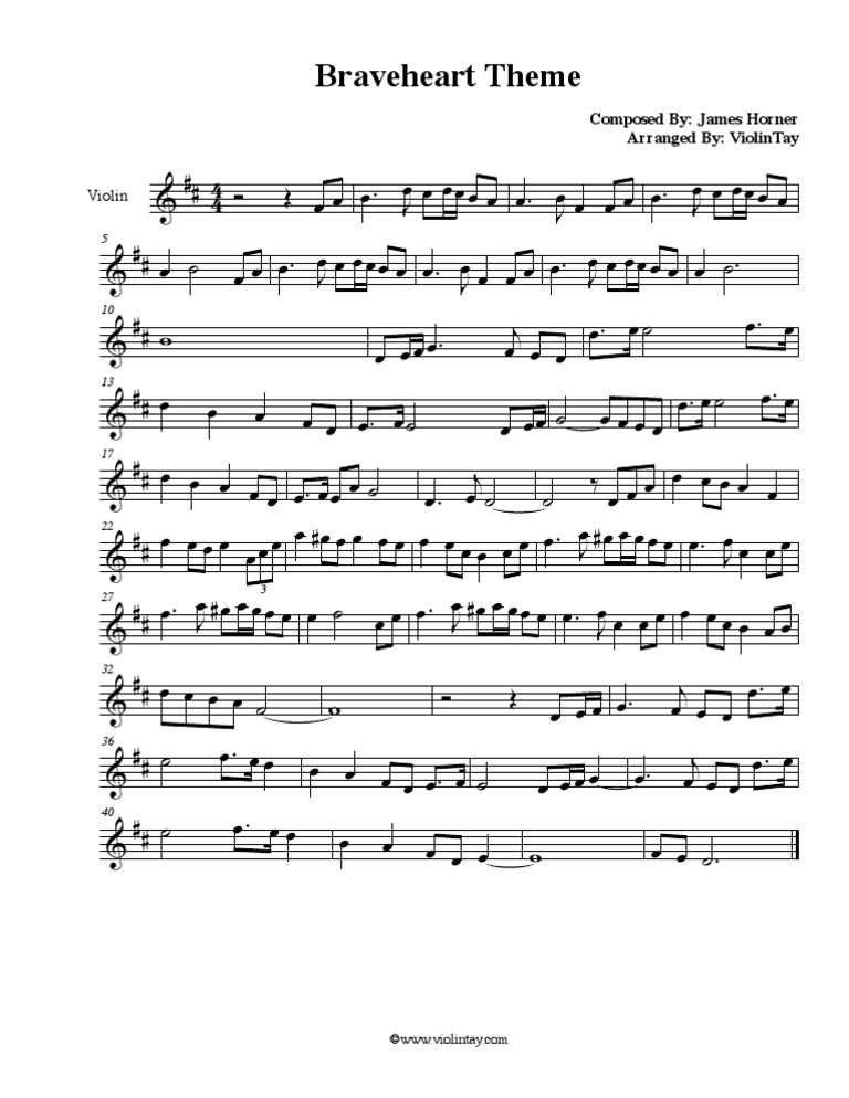 Theme from braveheart