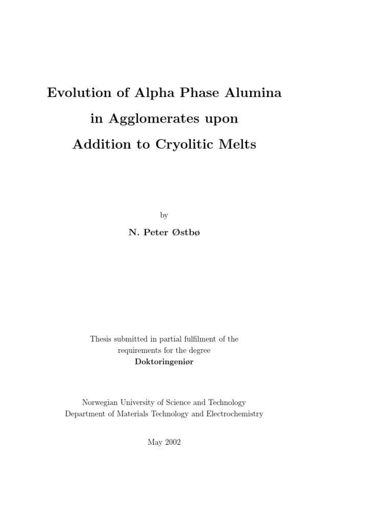 Alpha Phase Alumina | PDF | Aluminium Oxide | Aluminium